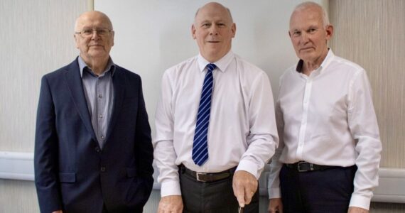 Iain Garrett celebrates 45 years at Tullos Training