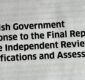 SG response to Hayward Review SG response to Hayward Review